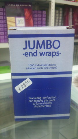 Jumbo end Wraps Papel para Bases